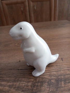 Figurka porcelanowa dinozaur