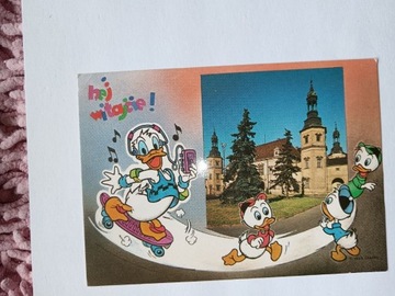 pocztówka   Pałac biskupi w Kielcach
