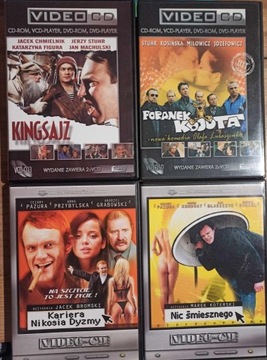 4x FILM VCD KINGSAJZ PORANEK KOJOTA NIC ŚMIESZNEGO