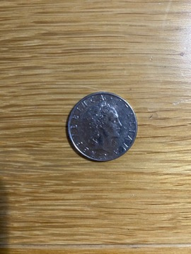 Włochy 50 lirów 1976