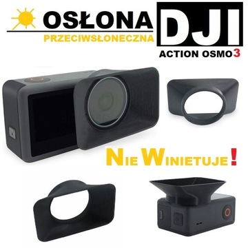 Osłona przeciwsłoneczna tulipan DJI OSMO ACTION 3 