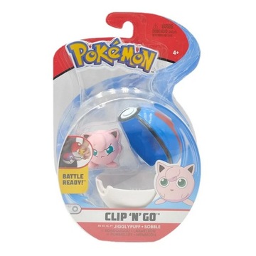 ZESTAW POKEMON POKEBALL CLIP NGO FIGURA JIGGLYPUFF