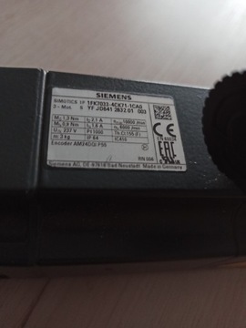 Servomotor 1FK7033-4AK71-1CA0 Siemens 