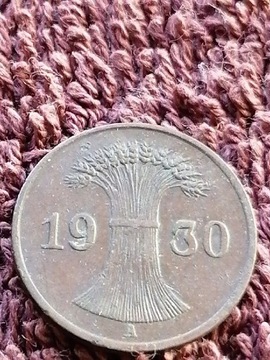 1 pfennig 1930(rzadki) 