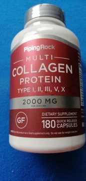 kolagen 2000 mg 180 kap. collagen 09/25 NOWY