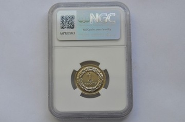 1 złoty 2010 - NGC MS66