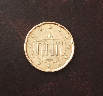 20 euro cent NIEMCY 2021 A 