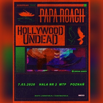 Bilet na Koncert Papa Rouch & Hollywood Undead