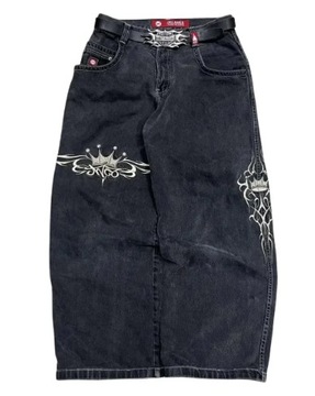 Spodnie JNCO vintage dżinsy czarne 