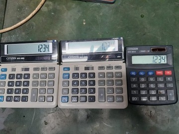 Kalkulator citizen sdc868l 2 sztuki isdc-805 II