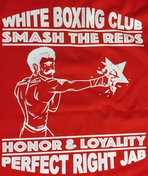 Koszulki White Boxing Club. Antykomuna Skinhead