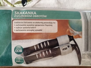 Skakanka z licznikiem obrotów 