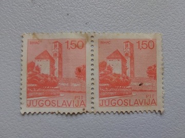 2 znaczki Jugosławia