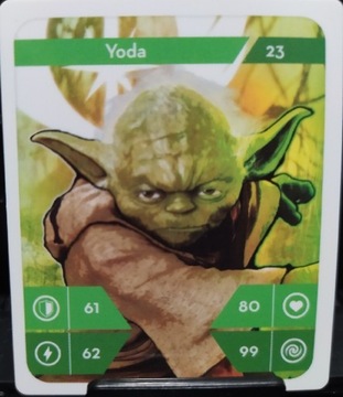 Karta Star Wars Yoda 23 Kaufland