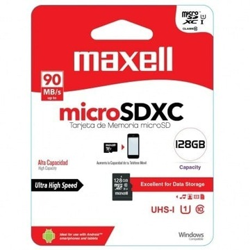 KARTA PAMIĘCI MICRO SD MAXELL 128 GB CL10