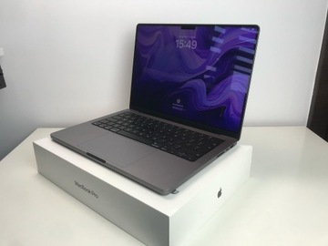 laptop Apple Macbook Pro 14 M1 16gb/512gb FV 23%