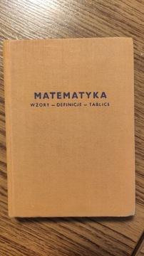 Matematyka wzory definicje tablice podręcznik