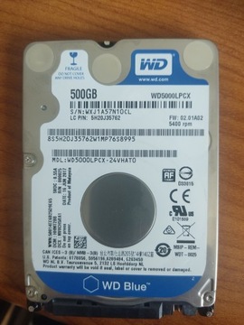 Dysk WD5000LPCX 500 GB 2,5"