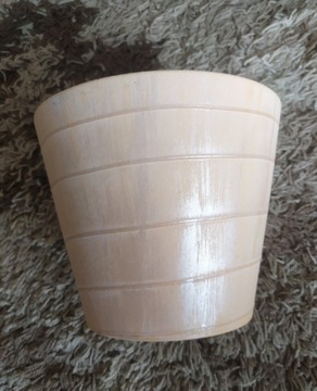 Ceramiczna osłonka na dużą doniczkę 