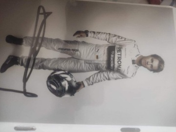 Nico Rosberg autograf 