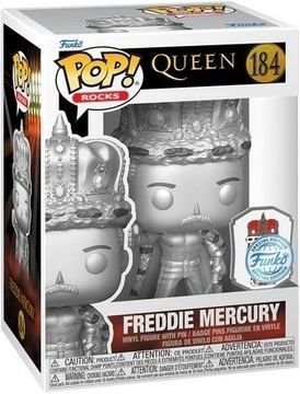 Funko pop Freddie Mercury with pin 184