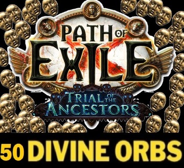 Path Of Exile x50 Divine Orb Ancestor SC
