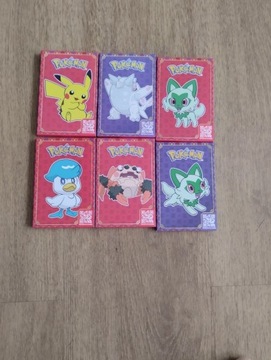 6 kompletów  kart Pokemon McDonald's 