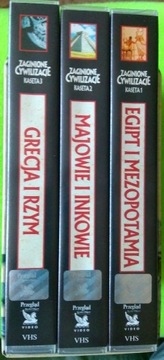  Zaginione Cywilizacje 3 kasety VHS