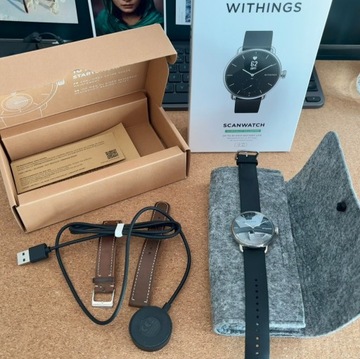Withings SCANWATCH 38mm - jak nowy :-)