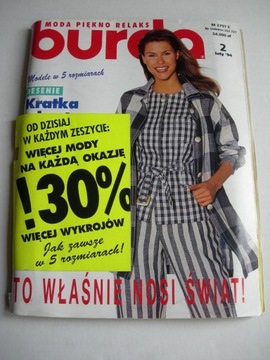 Burda z wykrojami 2/94