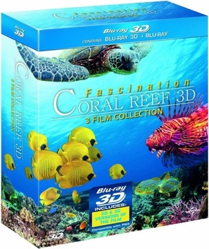 Rafa koralowa 3 części Blu-ray + 3D nowe folia