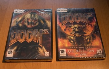 Doom 3 + Doom 3 Resurrection Of Evil - Nowe!