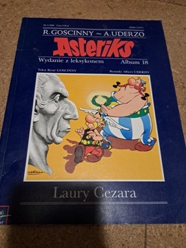 Komiks Asterix. Laury Cezara