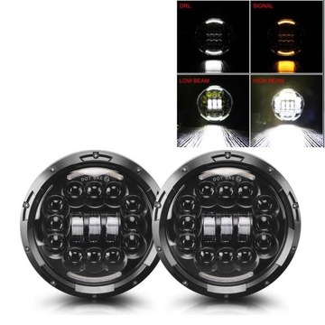 Lampy LED przednie (PATROL, ŁADA, JEEP) Off-Road