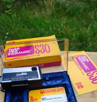 Aparat analogowy Kodak mini instamatic s30