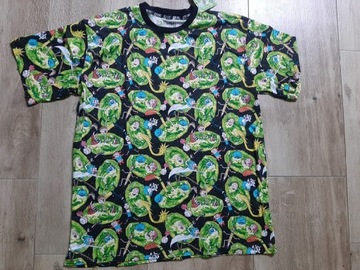 Męski T-shirt Rick & Morty, r.XL, śmieszny, metka