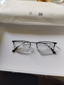 Okulary do czytania +2.0 dioptrii tytanowe oprawki