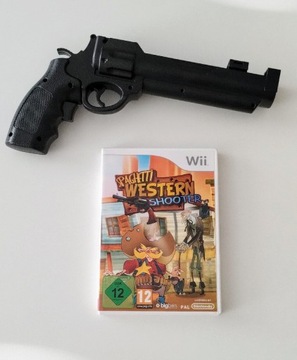 Game Nintendo Wii Spaghetti Western + Pistolet Wii