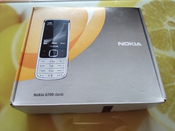 Pudełko do telefonu Nokia 6700 Bardzo dobre 