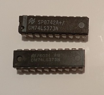 Układ scalony DM74LS373N zestaw 2 szt 