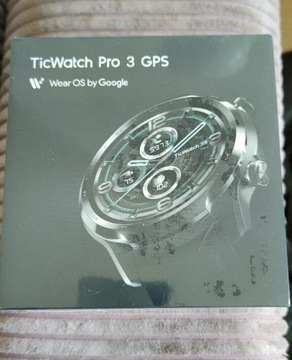 Ticwatch pro 3 GPS, nowy , zafoliowany 
