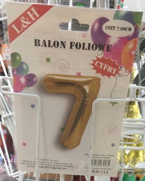 Balony cyfry na Hel