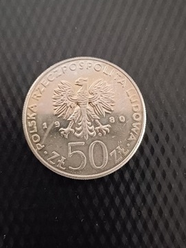 Moneta 50zł Kazimierz I Odnowiciel