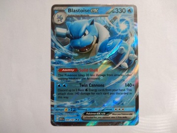 Karta Pokemon Blastoise ex 009