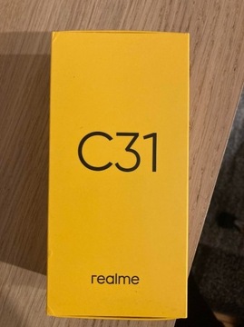 Smartfon REALME C31 4/64GB Czarny