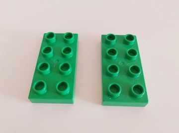 Klocki Lego Duplo 2x4 klocek zielony