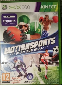 Motionsports Kinect na Xbox 360