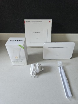 Router Huawei B535 + Anteny + Access Point 