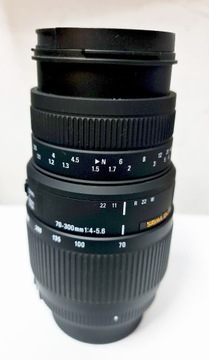 Obiektyw SIGMA AF 70-300 f/4-5.6 DG Macro Canon