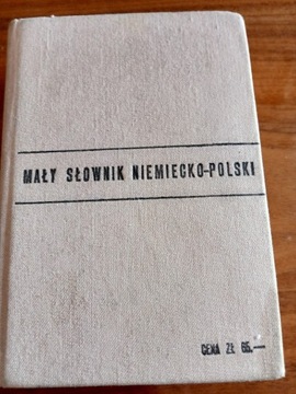 Mały słownik polsko-niemiecki niemiecko-polski